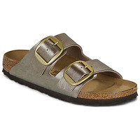 Boty Ženy Dřeváky BIRKENSTOCK Arizona Big Buckle Birki-flor / Šedobéžová / Narrow