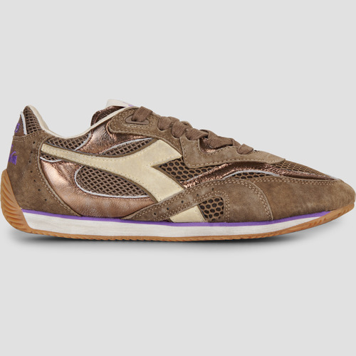 Boty Ženy Nízké tenisky Diadora EQUIPE REVENGE MESH SW WN Hnědá