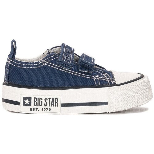 Schoenen Kinderen Lage sneakers Big Star KK374081 Marine