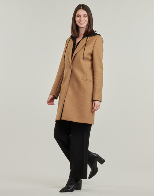 Ikks MANTEAU STRAIGHT Brown