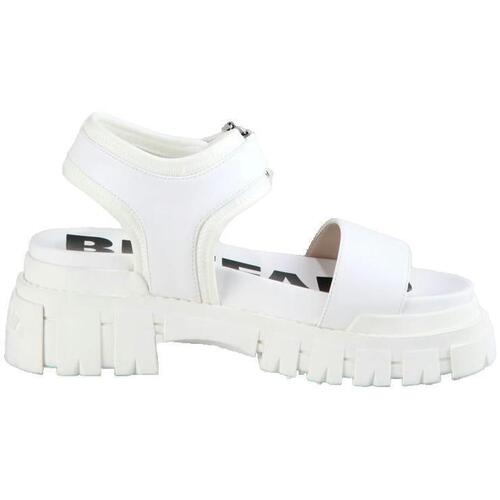 Schoenen Sandalen met sleehak Buffalo Jojo Wit