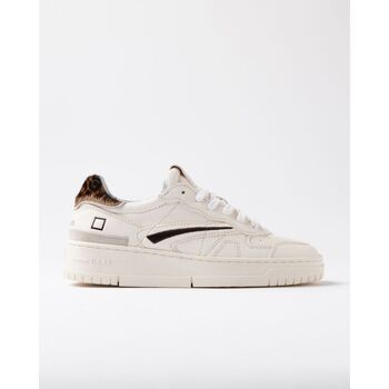 Schoenen Dames Korte broeken / Bermuda's D.A.T.E. W431-TP-PO-WD TORNEO PURE POP-WHITE LEOPARD Wit