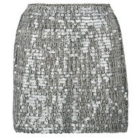 Textiel Dames Korte rokken Ikks B327225 Zilver