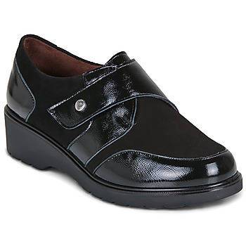 Schoenen Dames Derby Pitillos 11524 Zwart