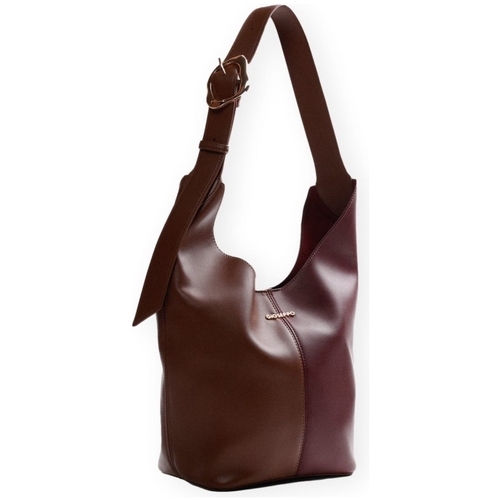 Tassen Dames Portefeuilles Gioseppo Maxi Bucket Bag 80654 - Brown Brown