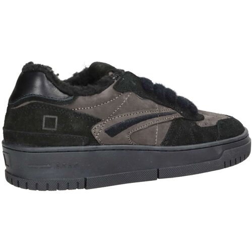 Schoenen Dames Sneakers D.A.T.E. W431-TP-MN-BK Zwart