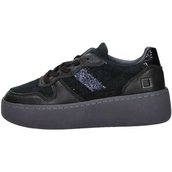 Schoenen Dames Sneakers D.A.T.E. W431-CP-HA-BK Zwart