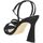 Schoenen Dames Sandalen met hakken Menbur 24083 Zwart