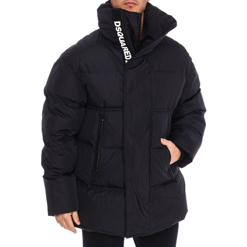 Textiel Heren Jacks / Blazers Dsquared S71AN0219-S53352 Zwart