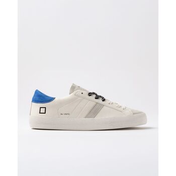 Schoenen Heren Korte broeken / Bermuda's D.A.T.E. M441-HL-VC-VB HILL LOW VNTAGE CALF-IVORY BLUETTE Wit