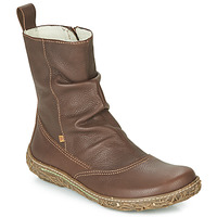 Schoenen Dames Laarzen El Naturalista NIDO TRAMBU Brown