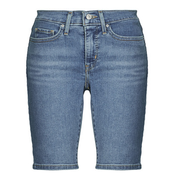 Υφασμάτινα Γυναίκα Σόρτς / Βερμούδες Levi's SHAPING BERMUDA Μπλέ