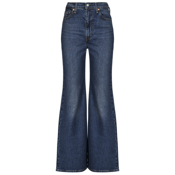 Υφασμάτινα Γυναίκα Φαρδιά τζιν Levi's RIBCAGE BELLS Μπλέ