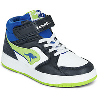 Παπούτσια Αγόρι Ψηλά Sneakers Kangaroos K-CP HOGAN EV Άσπρο / Black / Μπλέ