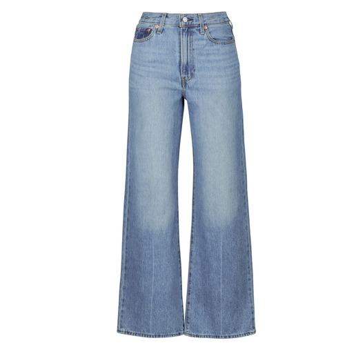 Υφασμάτινα Γυναίκα Φαρδιά τζιν Levi's RIBCAGE WIDE LEG H223 Μπλέ