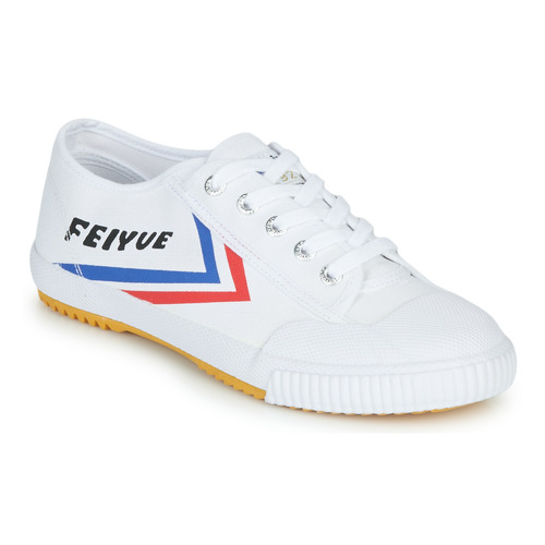 Schuhe Sneaker Low Feiyue FE LO 1920 Weiss / Blau / Rot