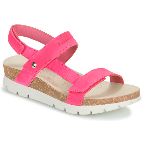 Schuhe Damen Keilabsatzsandalen Panama Jack SELMA B11 Fuchsienrot