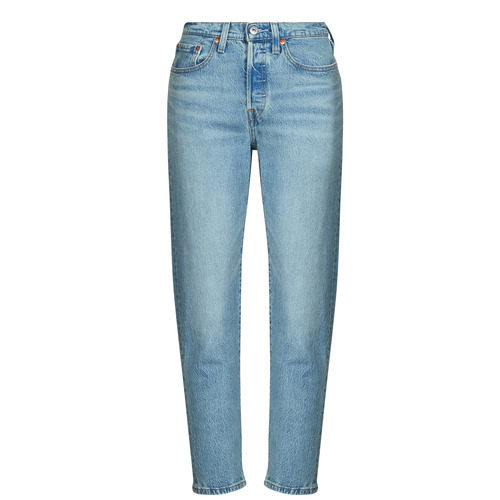Kleidung Damen Boyfriend Jeans Levi's 501® CROP Blau
