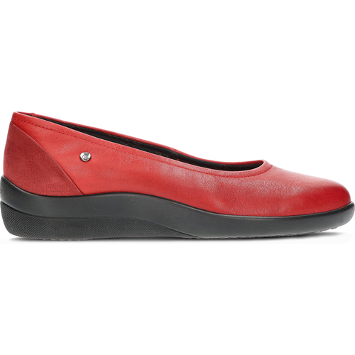 Schuhe Damen Ballerinas Arcopedico 6695 mont_red Rot