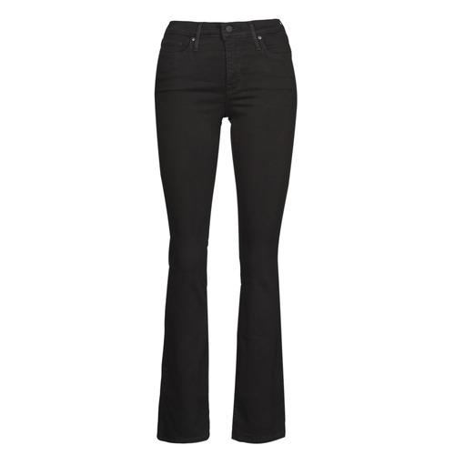 Kleidung Damen Bootcut Jeans Levi's 315 SHAPING BOOT Schwarz