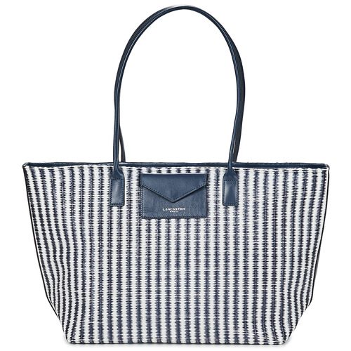 Taschen Damen Shopper / Einkaufstasche LANCASTER KBA MARINIERE OSIER 79 Blau