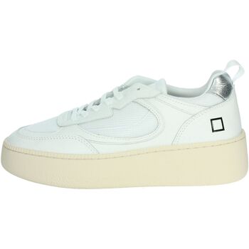 Schuhe Damen Sneaker Low D.A.T.E. W401-SE-DR-WS Weiss
