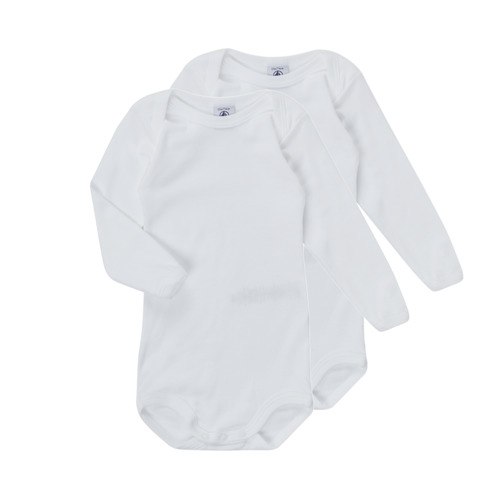 textil Børn Body til børn Petit Bateau TESSA Hvid