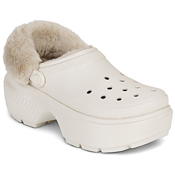 Sko Træsko Crocs Stomp Lined Clog Hvid