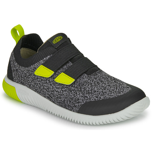 Sko Dreng Lave sneakers Keen KNX KNIT DS Sort / Gul