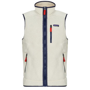 textil Herre Fleecetrøjer Patagonia M'S RETRO PILE VEST Beige