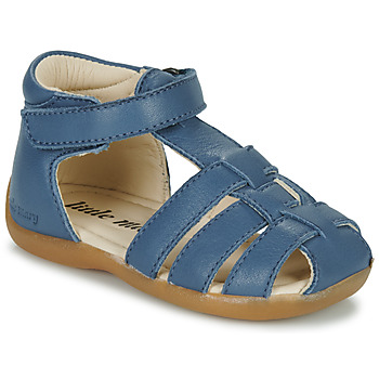 Sko Dreng Sandaler Little Mary LEANDRE Blå / Grå