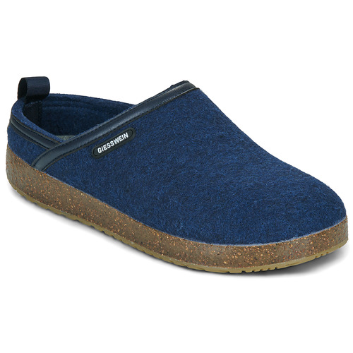 Sko Herre Tøfler Giesswein Wool Clog Marineblå