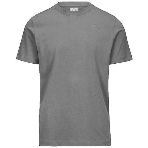 textil Herre T-shirts m. korte ærmer Kappa T-shirt  CAFERS Gris Grå