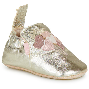 Sko Pige Tøfler Easy Peasy MY BLUBLU BOUQUET DE COEURS Guld
