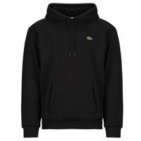 textil Herre Sweatshirts m. hætte Lacoste Sweatshirt à capuche en molleton  Sort