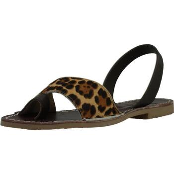 Sko Dame Flade sandaler Ria 40060 Flerfarvet