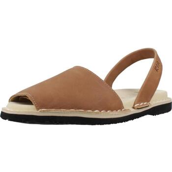 Sko Dame Flade sandaler Ria Anatomico S2 Brun