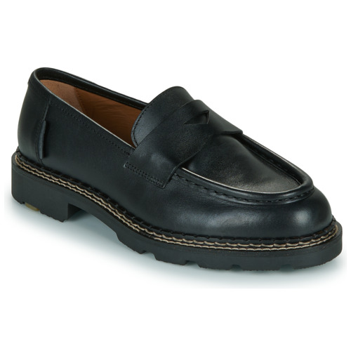 Zapatos Mujer Mocasín Pellet MILANA Vacuno / Pull / Up / Negro