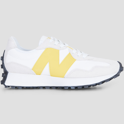 Zapatos Mujer Zapatillas bajas New Balance 327 Blanco / Amarillo