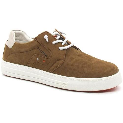 Zapatos Hombre Zapatillas bajas Fluchos F2366 Beige