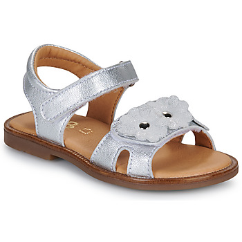 Shoes Girl Flat sandals GBB FLORABELLE Silver