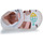 Shoes Girl Flat sandals Biomecanics BIOGATEO CASUAL White / Pink