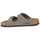 Shoes Mules BIRKENSTOCK Arizona White / Nubuck / Stone