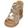 kengät Tytöt Tasaiset sandaalit Geox J SANDAL KARLY GIRL Kulta