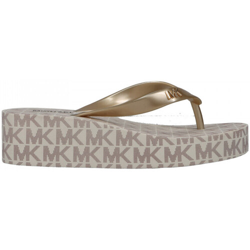kengät Tytöt Korokepohjaiset sandaalit MICHAEL Michael Kors Gage kylo Beige