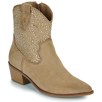 kengät Naiset Nilkkurit Xti 144309-BEIGE Beige