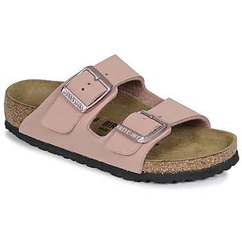 kengät Tytöt Sandaalit BIRKENSTOCK Arizona Kids Vaaleanpunainen / Tummanruskea