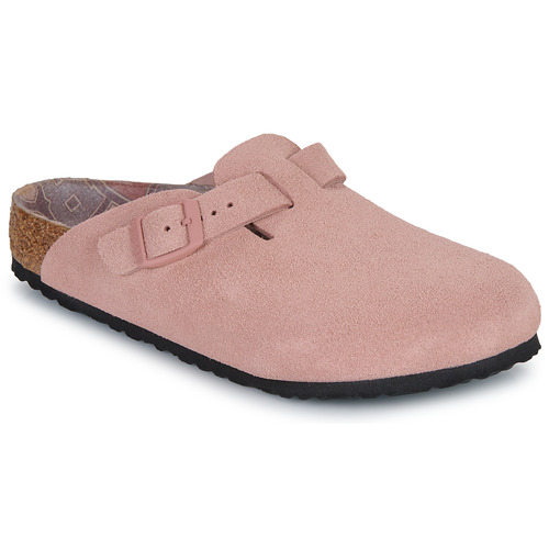 kengät Tytöt Puukengät BIRKENSTOCK Boston Kids Vaaleanpunainen