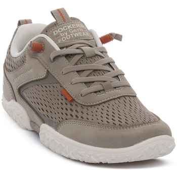 kengät Miehet Matalavartiset tennarit Dockers 530 BEIGE Beige