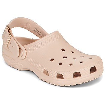 kengät Tytöt Puukengät Crocs Classic Metallic Buckle Clog K Vaaleanpunainen